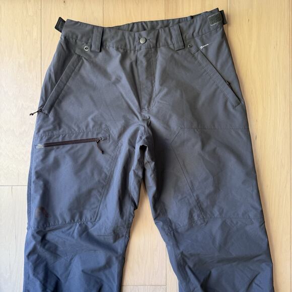 Flylow Snow Pants XL Gray Snowboard Ski Insulated Winter Outerwear Colorado - Picture 3 of 9